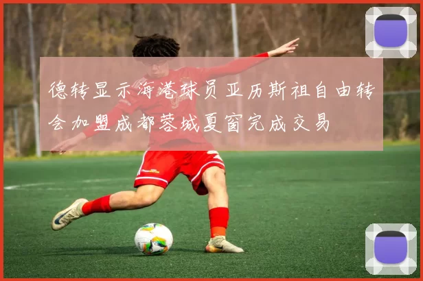 德转显示海港球员亚历斯祖自由转会加盟成都蓉城夏窗完成交易
